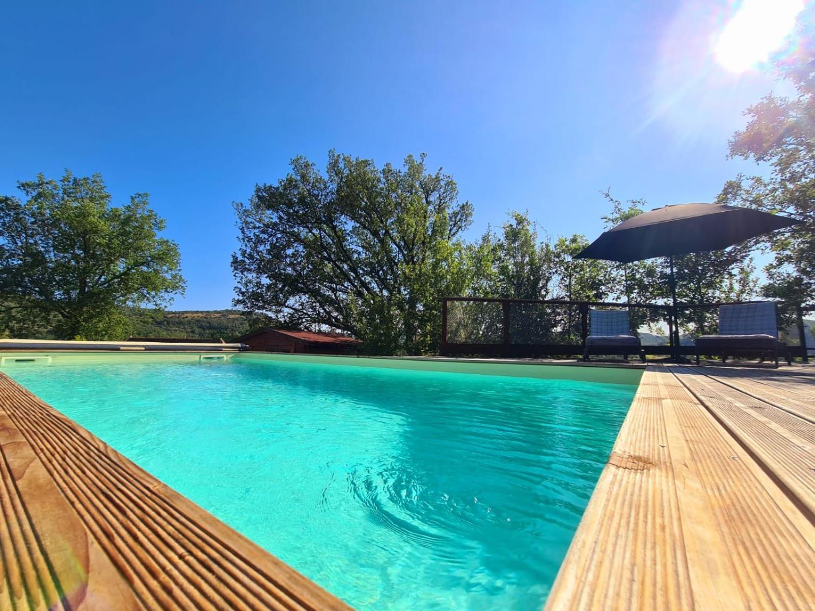 La Roulotte Du Coustal, Cajarc, Lot Hotel Exterior photo